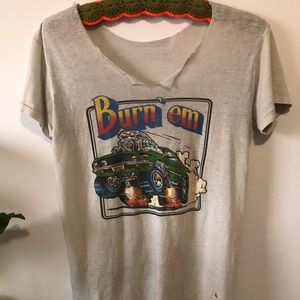 Vintage 70’s drag race car t-shirt
